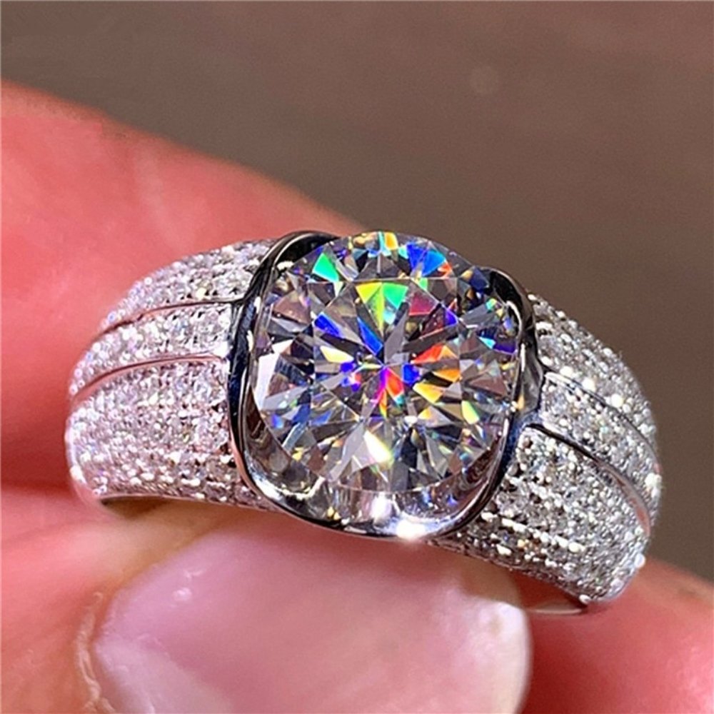 Luxurious Fashion Jewelry Wedding Rings for Women - Picture 3 of 6